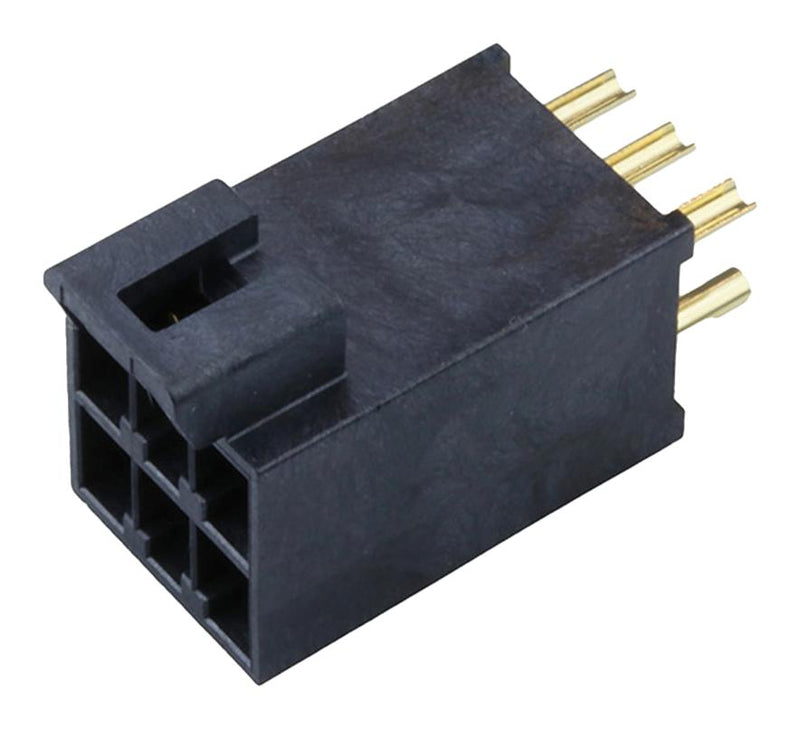 MOLEX 2248571061 Pin Header, Power, Wire-to-Board, 3.5 mm, 2 Rows, 6 Contacts, Through Hole Straight