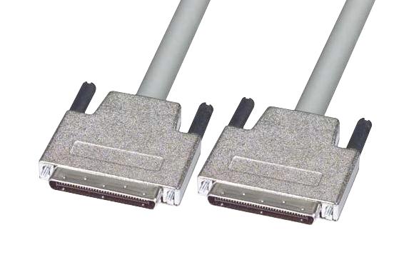 L-COM CA2000MM-2M Computer Cable, SCSI Ultra CN68 Plug, SCSI Ultra CN68 Plug, 6.6 ft, 2 m, Light Grey