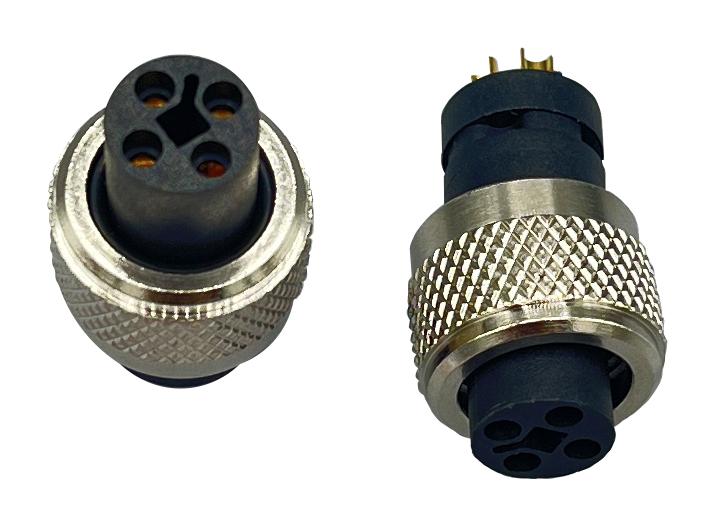 NORCOMP 858-T04-203RLU4 SENSOR CONN, M12, 4POS, RCPT, CABLE
