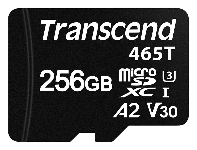TRANSCEND TS256GUSD465T Flash Memory Card, SDXC Card, UHS-I, Class 2, Class 30, 256 GB, -25 &deg;C, 85 &deg;C