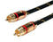 ROLINE 11.09.4231 Audio / Video Cable Assembly, Phono (RCA) Plug, Phono (RCA) Plug, 8.2 ft, 2.5 m, Black, Gold GTIN UPC EAN: 7611990110933