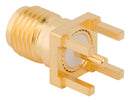 AMPHENOL RF 901-30004 RF CONN, SMA JACK, 50 OHM, PCB