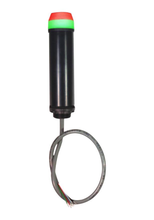 MALLORY JR28-RG-4LCT1 STACK LIGHT W/SOUND, RED/GRN, CONT, 85DB