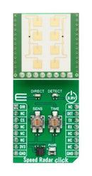 MIKROELEKTRONIKA MIKROE-5869 Add-On Board, Speed Radar Click, mikroBUS Compatible Development Boards