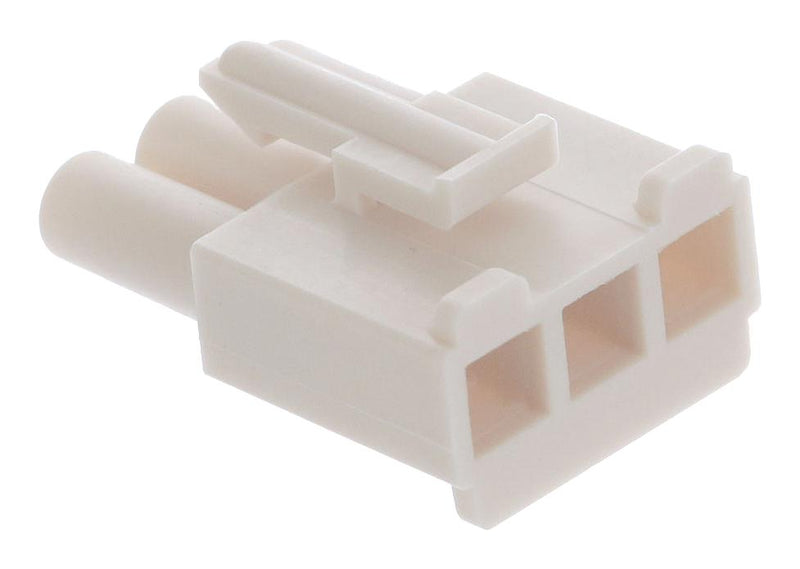 MOLEX 19091-036. Connector Housing, Standard .093" 3191 Series, Receptacle, 3 Ways, 6.7 mm