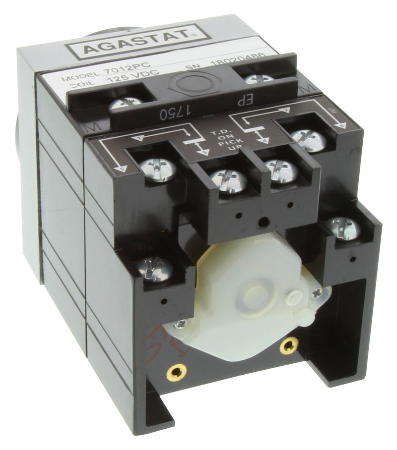 AGASTAT - TE CONNECTIVITY 7012PC TIME DELAY RELAY, DPDT, 240V, 1.5S-15S