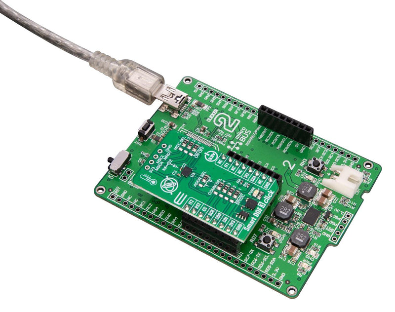 MIKROELEKTRONIKA MIKROE-5734 Add-On Board, Smart DOF 3 Click, 3.3V in, I2C, SPI Interface