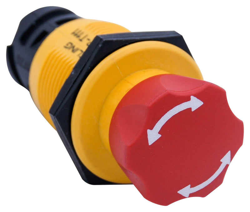 KISSLING - TE CONNECTIVITY ES-2003-T111 E-STOP SWITCH, 3PST-NC, 10A, 24VDC