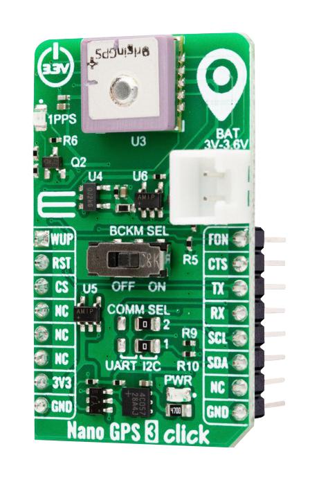 MIKROELEKTRONIKA MIKROE-5782 NANO GPS 3 CLICK