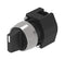 EAO 704.405.0 Switch Actuator, Short Black Lever, EAO 04 Series Selector Switches, IP65, 04 Series
