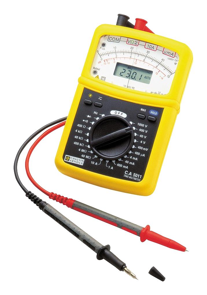 CHAUVIN ARNOUX CA5011 DMM, HANDHELD, 10A, 1KV, 4000 COUNT