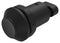 EAO 09-RS.1101.0000.M000 Industrial Pushbutton Switch, 09 Series, 30 mm, SPST-NO, Momentary, Round Raised, Black