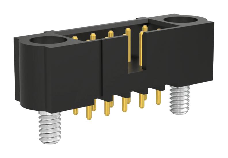 HARWIN M80-5091042 Pin Header, Wire-to-Board, 2 mm, 2 Rows, 10 Contacts, Through Hole Straight