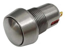 MULTICOMP PRO MP-PB7-04MB42ARM Vandal Resistant Switch, 0.476 ", SPST-NO-DM, Momentary, Round Domed, Natural