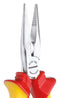 GEDORE 1552112 Pliers, Telephone, VDE, Sheath Insulation, Straight, Steel, 160 mm Length
