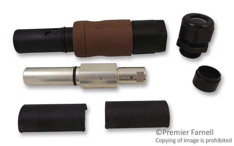 STAUBLI 15.0645C1-27 High Power Connector, 10BV, Socket, 1 kV, 250 A, Cable Mount, Clamp