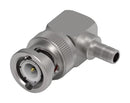 WURTH ELEKTRONIK 60736022210120 RF / Coaxial Connector, BNC Coaxial, Right Angle Plug, Crimp, 50 ohm, Brass