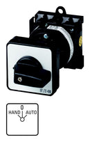 EATON MOELLER T0-1-15431/Z Rotary Switch, Changeover, 3 Position, 1 Pole, 45 &deg;, 20 A, 690 V, T0 Series