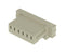 SAMTEC ISS1-06 Connector Housing, White Nylon, 1Row, MicroMate ISS1 Series, Receptacle, 6 Ways, 2.54 mm