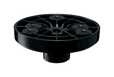 PATLITE SZP-101 Pole Bracket, Circular, Upper, 100mm SKH/SF10/SL10 Beacon, IP65/IP20, Polycarbonate