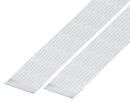 GCT 10-26-A-0254-C-4-08-4-T FFC / FPC Cable, 26 Core, 1 mm, Same Sided Contacts, 10 ", 254 mm, White