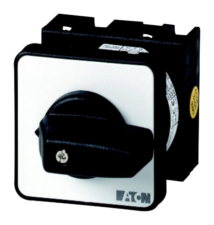 EATON MOELLER T0-3-8232/E Rotary Switch, Step, 5 Position, 1 Pole, 45 &deg;, 20 A, 690 V, T0 Series