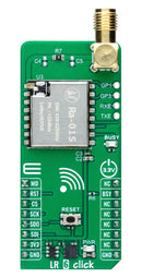 MIKROELEKTRONIKA MIKROE-6112 Add-On Board, LR 6 Click, MikroE mikroBUS Compatible Development Boards, 3.3V