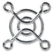 MULTICOMP PRO MCSC30-W1 Fan Finger Guard, Steel - Wire Form, 25mm Axial Fans, 24 mm, Silver
