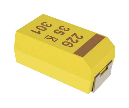 KEMET T491X226M050ATAUTO Surface Mount Tantalum Capacitor, 22 &micro;F, 50 V, 2917 [7343 Metric], &plusmn; 20%, 0.6 ohm, X