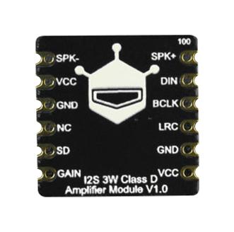 DFROBOT DFR0954 Amplifier Module, MAX98357A, I2S, Audio Power Amplifier-Class D GTIN UPC EAN: 6959420910670