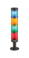 MULTICOMP PRO MP-50LW1X Tower Light LED Unit, Continuous, White, 240VAC, IP65, NEMA 1/2/3/3R/4/4X/12/13, 68mm H, 50mm Lens