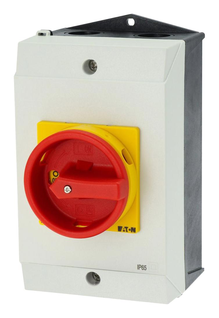 EATON MOELLER T0-2-15679/I2H/MBS/SVB Rotary Switch, Main, 2 Position, 3 Pole, 90 &deg;, 20 A, 690 V, T0 Series
