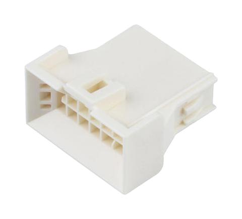 MOLEX 224556-1312 Connector Housing, 2Row, Natural, Nano-Fit BMI 224556 Series, Plug, 12 Ways, 2.5 mm