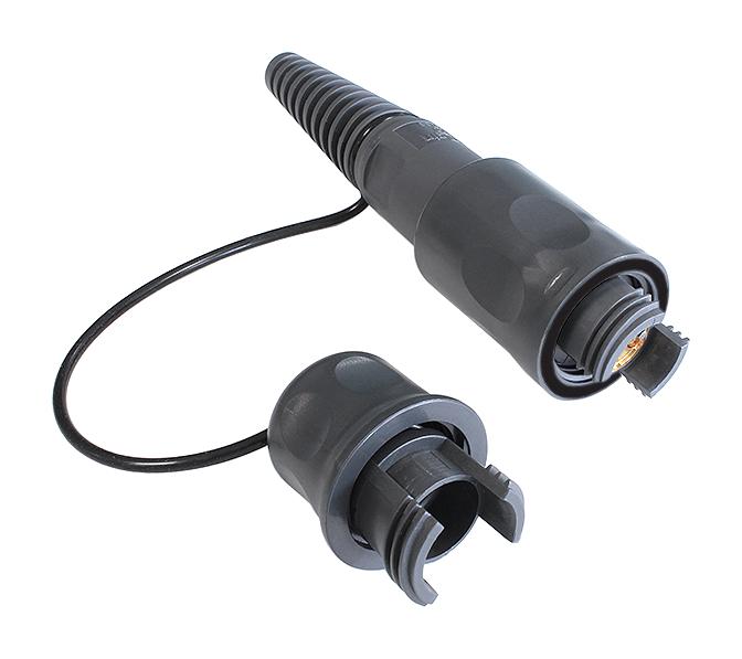 BULGIN LIMITED PXEB5200MM5055 Fiber Optic Connector, 2CH, OM1/OM3, Plug, Multimode, 50&micro;m / 125&micro;m, 62.5&micro;m / 125&micro;m
