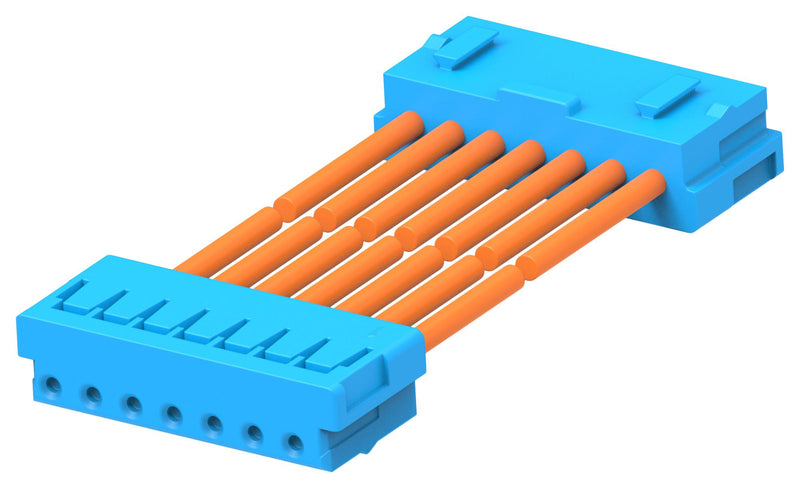 TE CONNECTIVITY 2405869-7 Cable Assembly, CN1 Connector to CN2 Connector, 7 Ways, 2 mm, 1 Row, 300 mm, 11.8 "