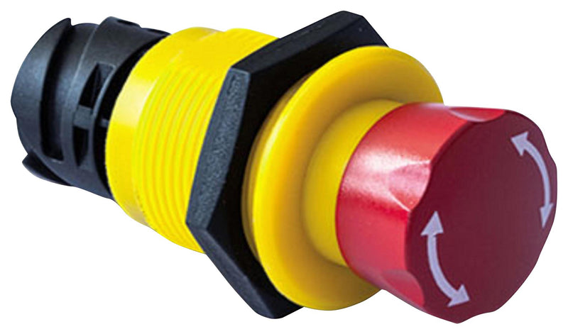 KISSLING - TE CONNECTIVITY ES-2200-T111 E-STOP SWITCH, DPDT, 10A, 24VDC