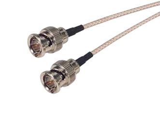 L-COM CC179B-10 CBL ASSY, BNC PLUG-PLUG, 10