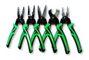 MULTICOMP PRO MP014774 Plier Set, 8", Combination Plier/Wire Stripper/Crimping Clamp/Shear/Cable Shear Heads