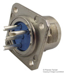 JAEGER 536604006 Circular Connector, Circular Industrial, Rapid Series, Panel Mount Receptacle, 4 Contacts