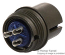 AMPHENOL INDUSTRIAL MS3106A14S-7S. CIRCULAR CONNECTOR PLUG SIZE 14S, 3 POSI