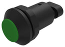 EAO 09-RS.1101.5000.M000 Industrial Pushbutton Switch, 09 Series, 30 mm, SPST-NO, Momentary, Round Raised, Light Green