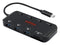 ROLINE 14.02.5059 USB Hub, 3 Port, USB 3.2 Gen1, Card Reader, 5 Gbps, USB 3 Type C Male to USB 3 Type A Female