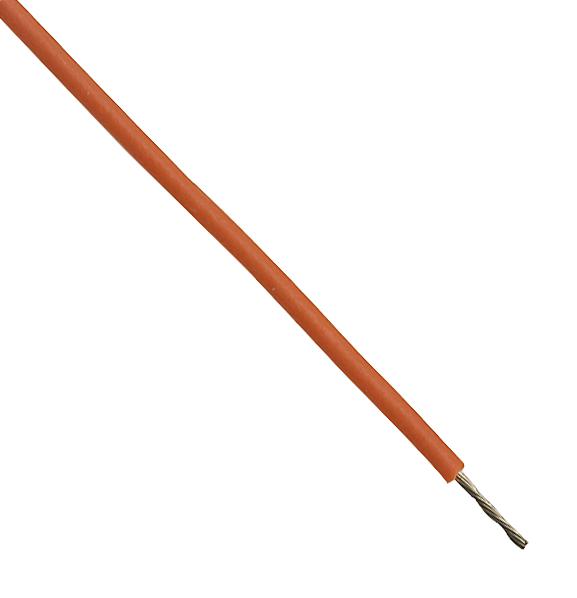 ALPHA WIRE 5851 OR001 Wire, Stranded, Hook Up, UL1213, PTFE, Orange, 30 AWG, 0.057 mm&sup2;, 1000 ft