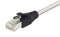 L-COM TRD855SCR-50 Ethernet Cable, Cat5e, RJ45 Plug to RJ45 Plug, STP (Shielded Twisted Pair), Grey, 15.24 m, 50 ft