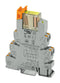 PHOENIX CONTACT 2910537 Power Relay, DPDT, 24 VDC, 6 A, PLC-RPT, DIN Rail PLC-RPT- 24DC/2X21/FG