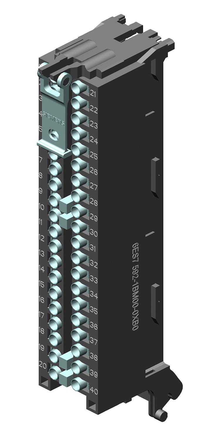 SIEMENS 6ES7592-1BM00-0XB0. Digital Output Module, Front Connector, 40 Pole, SIMATIC S7 - 1500 Series
