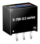 Recom Power R-78K5.0-0.5 R-78K5.0-0.5 DC/DC Converter ITE 1 Output 2.5 W 5 V 500 mA R-78K-0.5 Series New