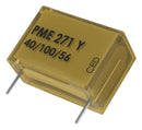 KEMET PME271Y422MR30 Safety Capacitor, Metallized Paper, Radial Box - 2 Pin, 2200 pF, ± 20%, Y2, Through Hole