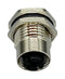 NORCOMP 860-X08-2D3R0R4 SENSOR CONN, M12, 8POS, RCPT, PANEL