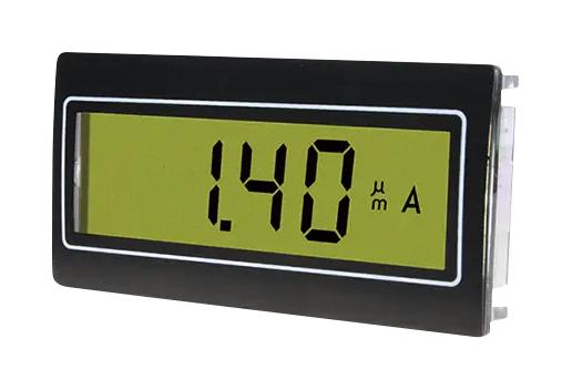 TRUMETER DPM951-T Panel Meter, Process, 3-1/2 Digit, 10 mm H, 7 to 12 VDC, 45 mm W x 22 mm H Cutout